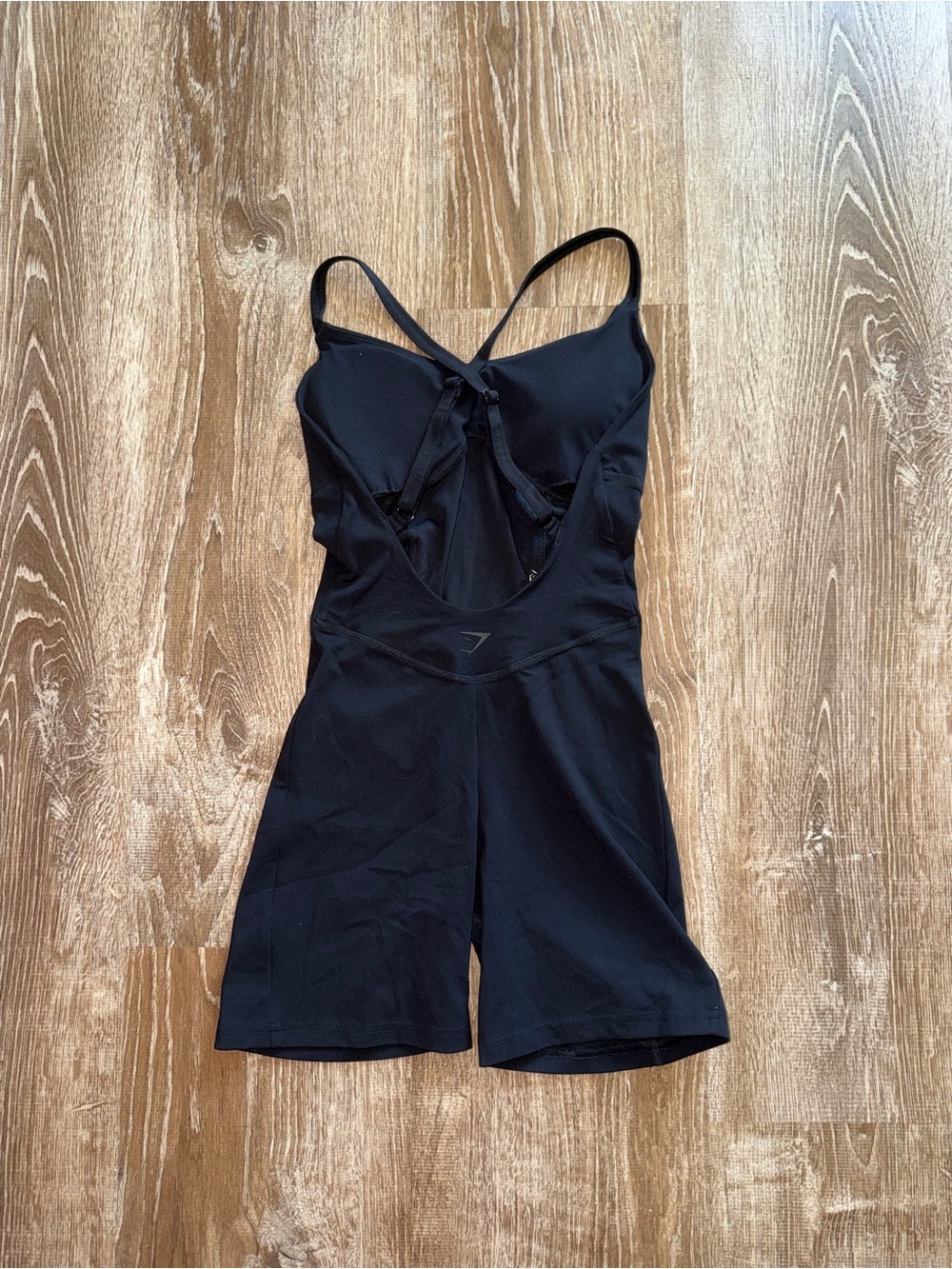 Black Women’s Gymshark Bodysuit with Built-in Support